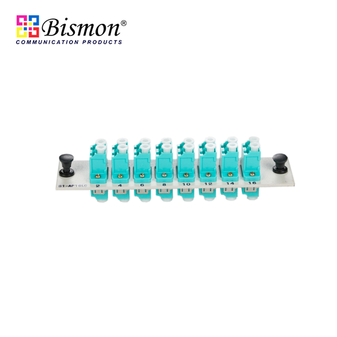 16 LC Snap-in adapter Plate Multi-mode(OM3) Full set